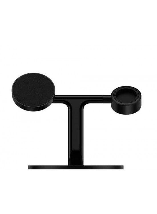 BASEUS WXTE00101 Swan 3 in 1 MagSafe 20W Wireless Şarj Özellikli Stant Siyah BASEUS WXTE00101 Swan 3 in 1 MagSafe 20W Wireless Şarj Özellikli Stant Siyah