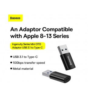 Baseus ZJJQ000001 Ingenuity Type-C to USB 3.1 Dönüştürücü OTG
