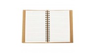 BASINEVLERİ KRAFT SPİRALLİ TARİHSİZ DEFTER (15X21 CM) BASINEVLERİ KRAFT SPİRALLİ TARİHSİZ DEFTER (15X21 CM)