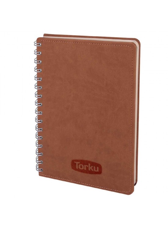 BATIKENT KAHVERENGİ SPİRALLİ TARİHSİZ DEFTER (15X21 CM) BATIKENT KAHVERENGİ SPİRALLİ TARİHSİZ DEFTER (15X21 CM)