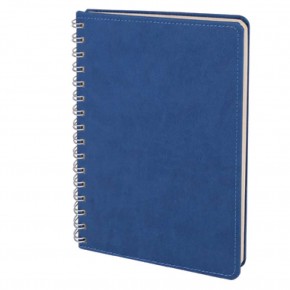 BATIKENT LACİVERT SPİRALLİ TARİHSİZ DEFTER (15X21 CM)
