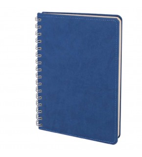 BATIKENT LACİVERT SPİRALLİ TARİHSİZ DEFTER (15X21 CM)