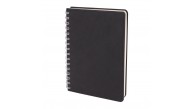 BATIKENT SİYAH SPİRALLİ TARİHSİZ DEFTER (15X21 CM)