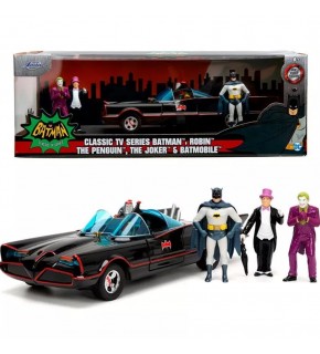 Batman Model Araba 1966 Class. Batmobile Deluxe 1:23