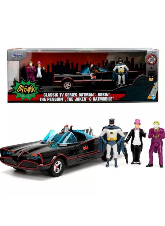 Batman Model Araba 1966 Class. Batmobile Deluxe 1:23