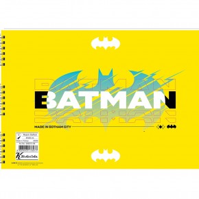 Batman Resim Defteri Spiralli 25x35 15 Yaprak 300215-09 (1 Adet)