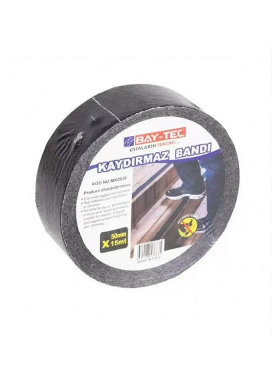 Bay-Tec Kaydırmaz Bant 50Mmx15Mt Mk-0838 Bay-Tec Kaydırmaz Bant 50Mmx15Mt Mk-0838