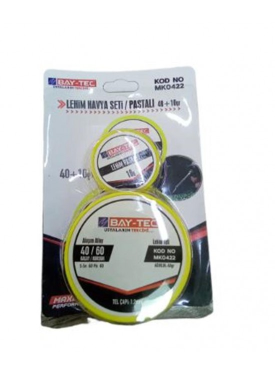 Bay-tec Lehim Havya Seti Pastalı 40+10 Gr Mk-0422