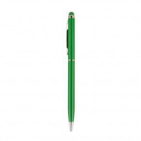 BAYRAKLI YEŞİL METAL TÜKENMEZ KALEM