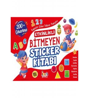 Bcrk Bitmeyen Sticker Kitabı