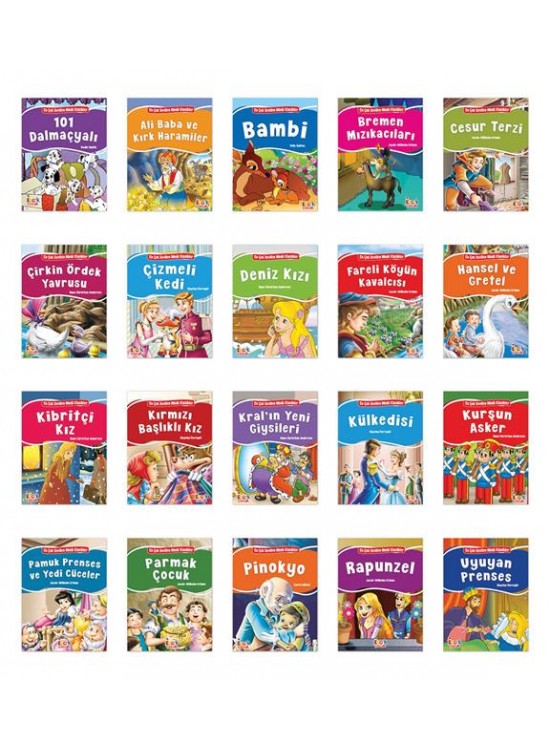 Bcrk En Çok Sevilen Minik Klasikler Fabl (1 Adet) Bcrk En Çok Sevilen Minik Klasikler Fabl (1 Adet)