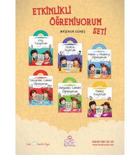 Bcrk Etkinlikli Öğreniyorum Seti 6 Kitap