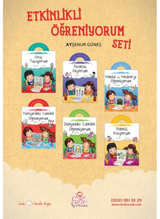 Bcrk Etkinlikli Öğreniyorum Seti 6 Kitap