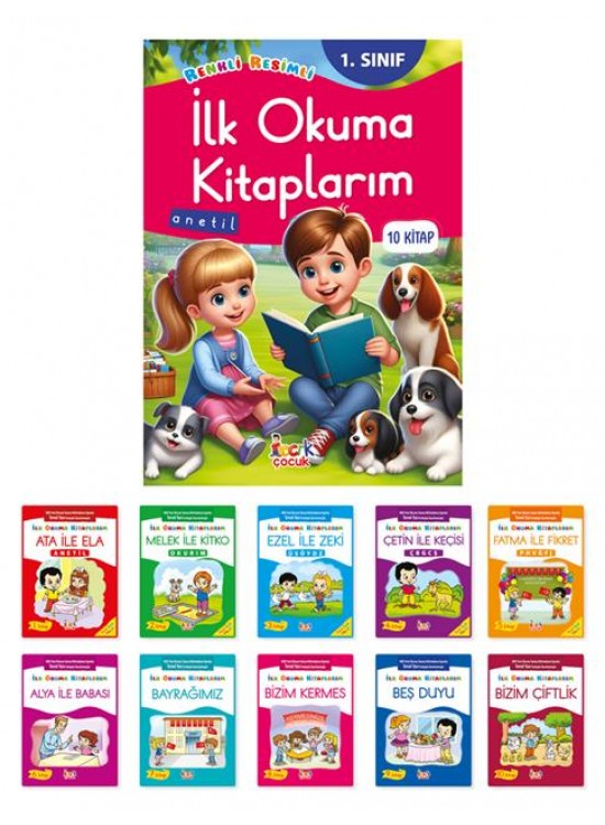 Bcrk İlk Okuma Kitaplarım 10 Kitap Bcrk İlk Okuma Kitaplarım 10 Kitap