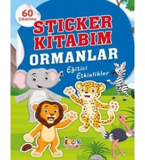 Bcrk Sticker Kitabım Ormanlar