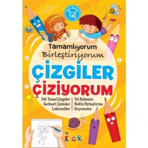 Bcrk Tamamlıyorm Birleştiriyorum Çizgiler Çiziyorm