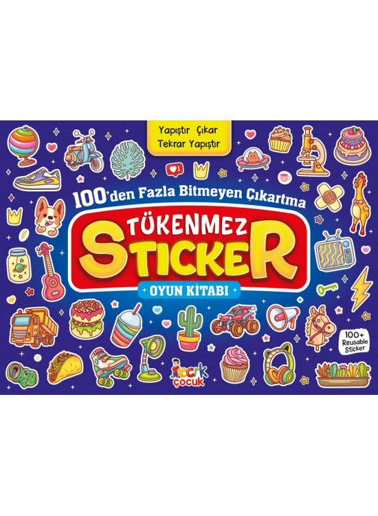 Bcrk Tükenmez Sticker Kitabı Bcrk Tükenmez Sticker Kitabı