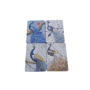 Beauty Desenli Dikdörtgen Kapaklı Ayna (1 Adet)