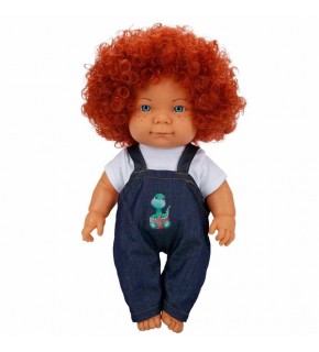 Sunman Oyuncak Curly Kıvırcık Saçlı Bebek 35 Cm S01030151
