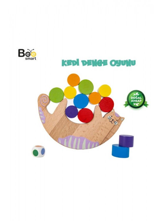 Bee Smart Kedi Denge Oyunu BS5694