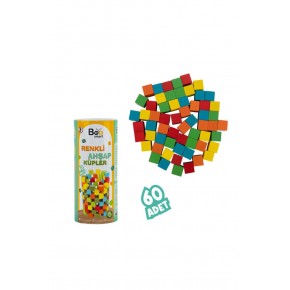 Bee Smart Renkli Ahşap Küpler BS5700