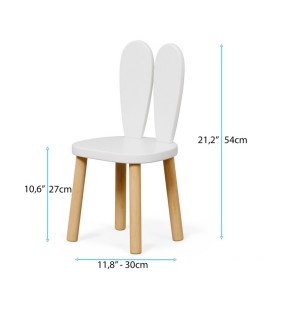 Bee Smart Tekli Sandalye Beyaz MS-11-C