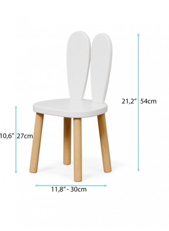 Bee Smart Tekli Sandalye Beyaz MS-11-C Bee Smart Tekli Sandalye Beyaz MS-11-C