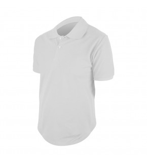 BEGONYA BEYAZ XL POLO YAKA TİŞÖRT