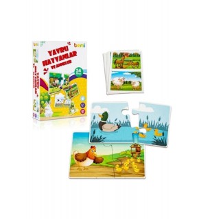 Bemi Toys Eşleştirme Yavru Hayvanlar Ve Anneler
