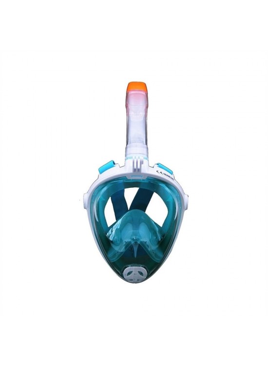 Bermuda Tam Yüz Dalış Maskesi Şnorkel 7260L-XL