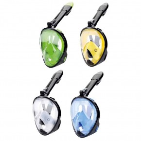 Bermuda Tam Yüz Dalış Maskesi Şnorkel 7260S-M