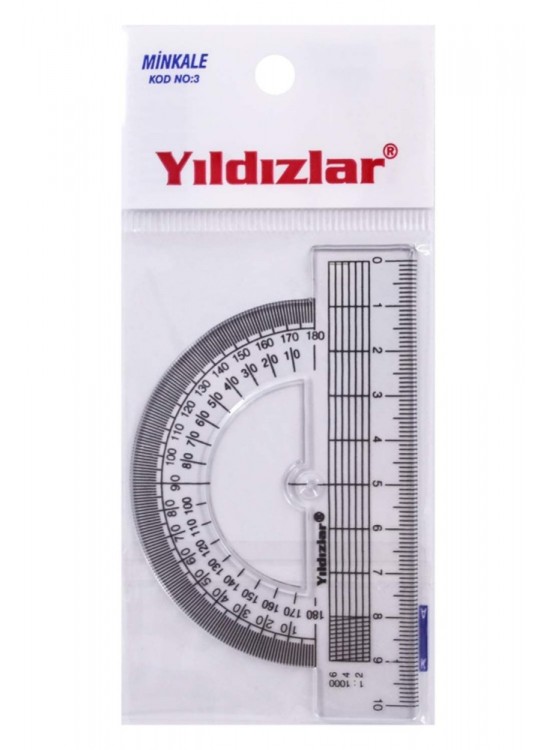 Beş Yıldızlar Minkale 180 Derece 10 CM 003 (1 Adet) Beş Yıldızlar Minkale 180 Derece 10 CM 003 (1 Adet)