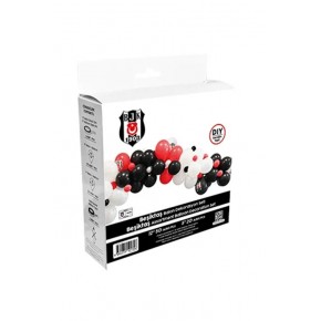 Beşiktaş Asorti Balon Dekorasyon Seti 70 Li