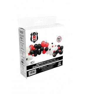Beşiktaş Asorti Balon Dekorasyon Seti 70 Li
