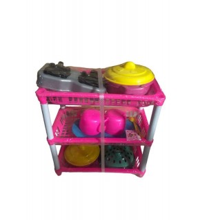 Best Toys Üç Katlı Mutfak Sepeti