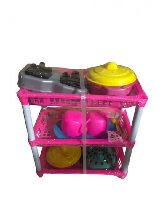 Best Toys Üç Katlı Mutfak Sepeti