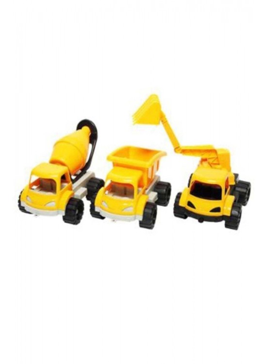 Best Toys Üçlü Yol İş Kamyon Seti