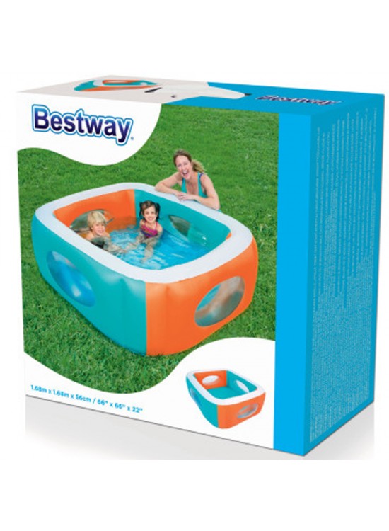 Bestway Havuz Pencereli Kare 168x58 Cm Kzld-Bw51132