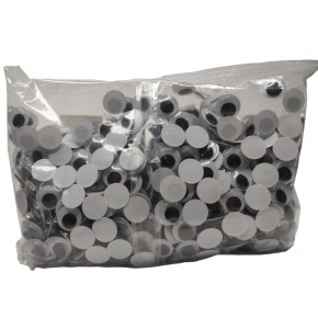 Beyaz Oynar Göz Kirpiksiz 15Mm 1000 Li G2759