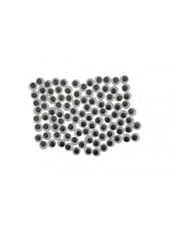 Beyaz Oynar Göz Kirpiksiz 20Mm 1000 Li