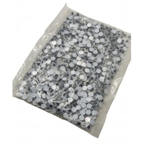 Beyaz Oynar Göz Kirpiksiz 6Mm 500 Lü