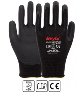 Beybi B-FLEX120 10Beden 12li Micro Köpük Nitril Eldiven (4131X)