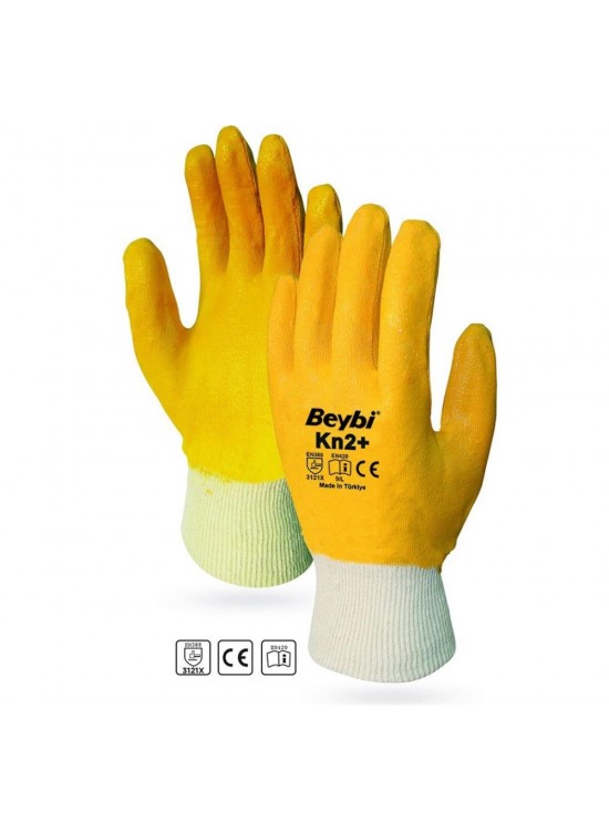Beybi Nitirl PMK KN2+Plus Eldiven 9 Beden 12li Paket