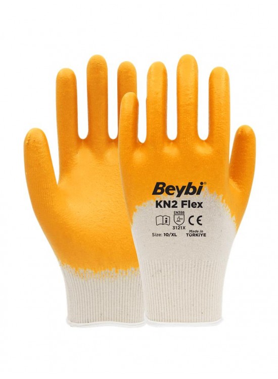 Beybi Nitril PMK KN2 Flex 9 Beden Nitril Kaplı Pamuk Eldiven (3121x)¾ Nitril Kaplıdır Beybi Nitril PMK KN2 Flex 9 Beden Nitril Kaplı Pamuk Eldiven (3121x)¾ Nitril Kaplıdır