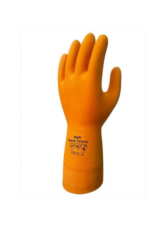 Beybi NTL-33 10 Beden 10lu Korun Yeşil Nitril Kimyasal Eldiven
