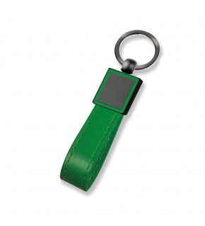 BEYSEKİ YEŞİL METAL - DERİ ANAHTARLIK