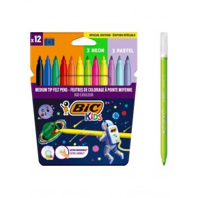 BIC COSMA KEÇELİ KALEM 12 RENK