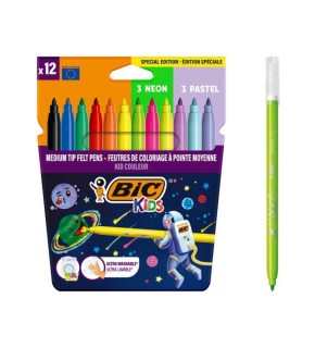 BIC COSMA KEÇELİ KALEM 12 RENK