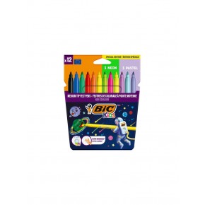 BIC COSMA KEÇELİ KALEM 12 RENK