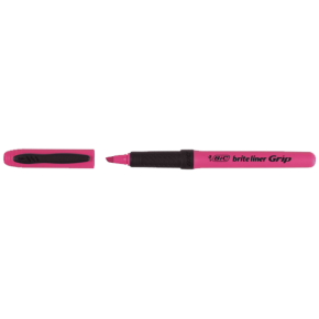 Bic Fosforlu Kalem Brite Line Grip Pembe Kalem Tipi 811 934 (1 Adet)